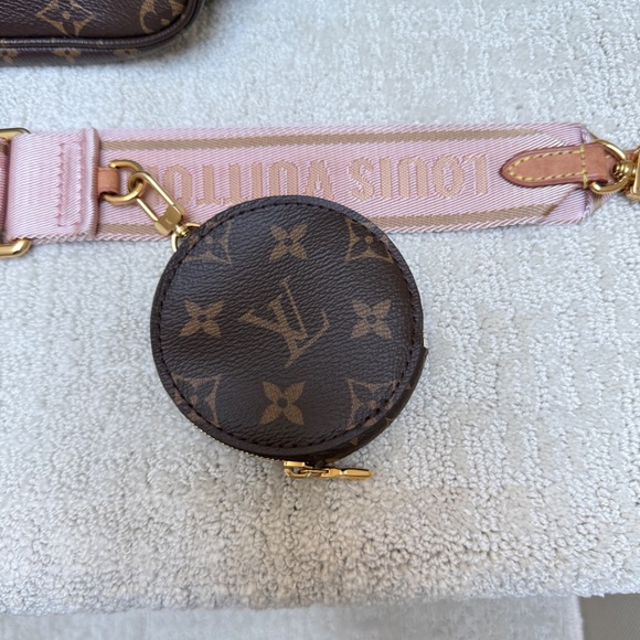 Louis Vuitton Monogram Multi Pochette Accessories Rose Clair - Picture 12 of 15